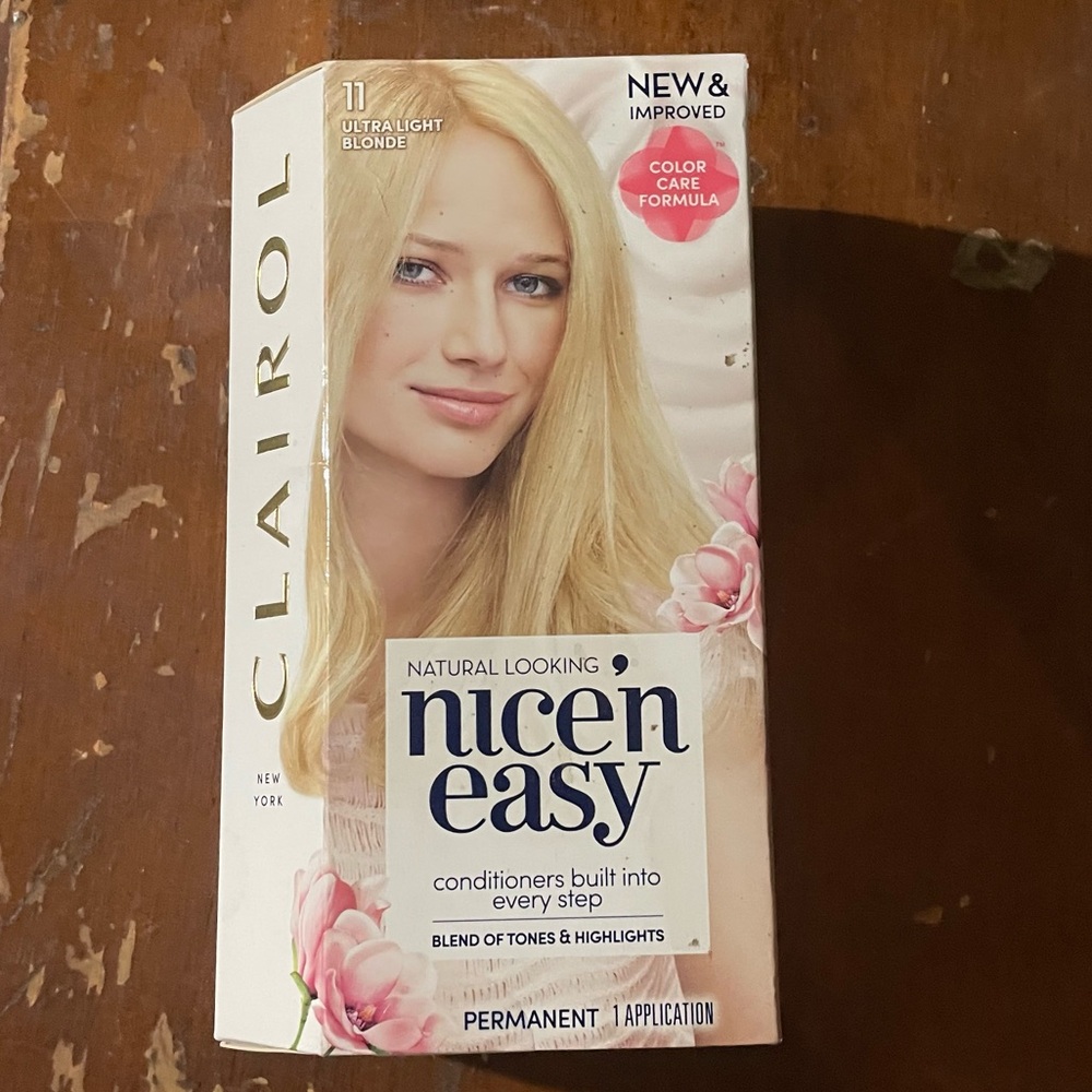 11 Clairol Nice'n Easy Ultra Light Blonde Hair Color